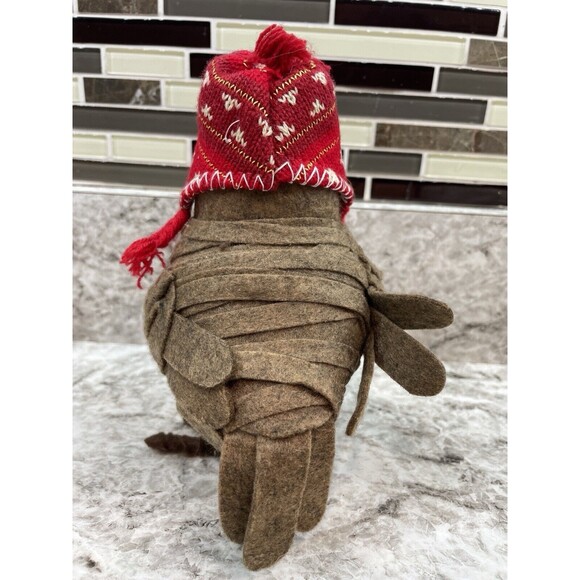 2013 SPRITZ Featherly Friends Winter Christmas Bird Red Hat Wondershop - Picture 3 of 6